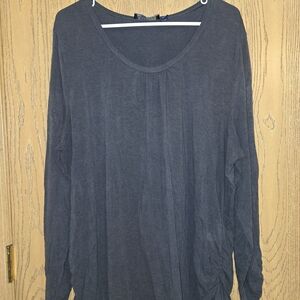 Chic Slate Long Sleeve Top